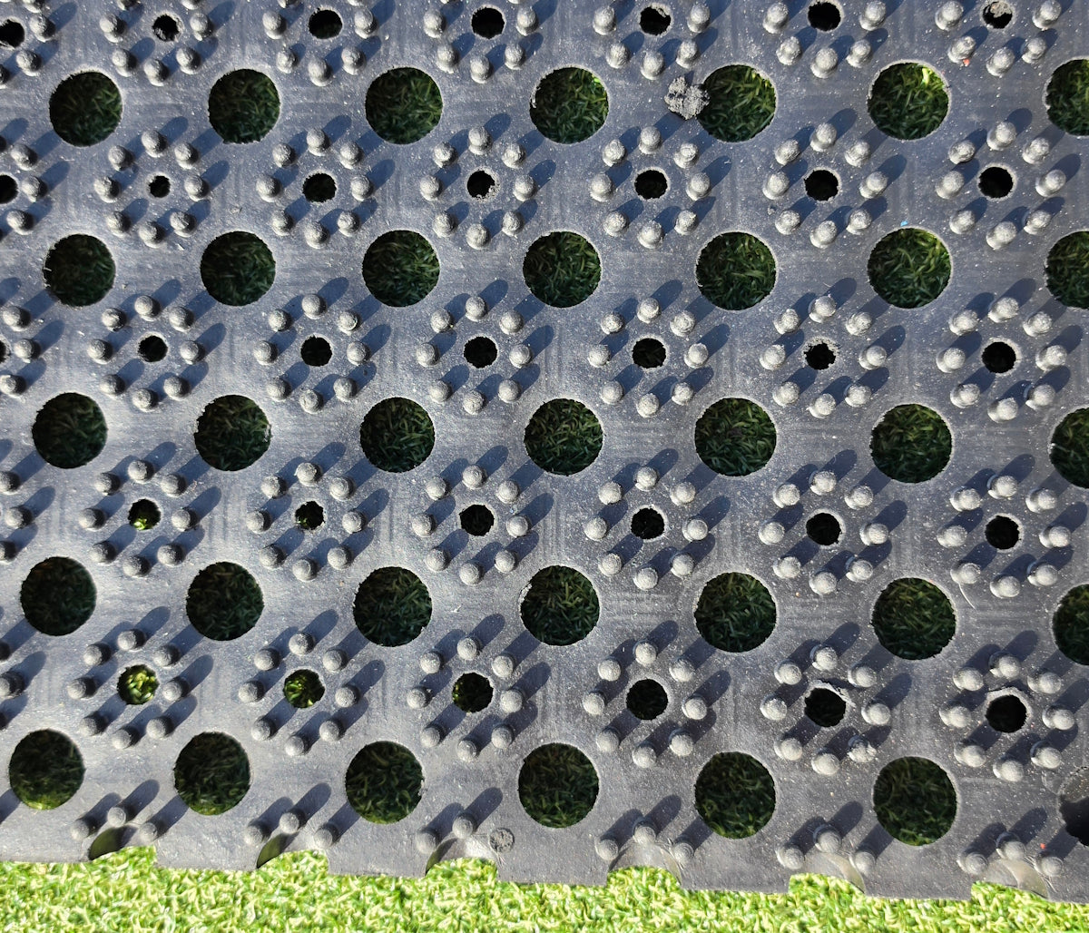 Gummi slæbenet, 1,5 x 1 m