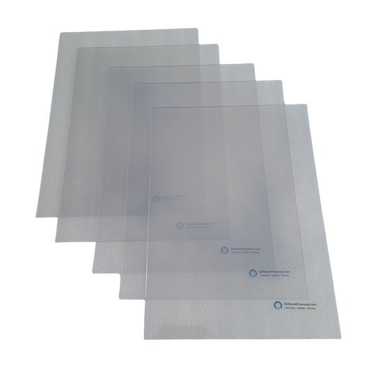 Plastiklomme til A4 infoskilt