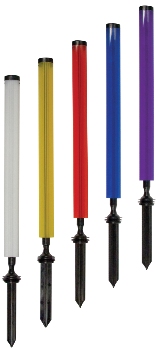 Fleksibel markeringspæl, gul