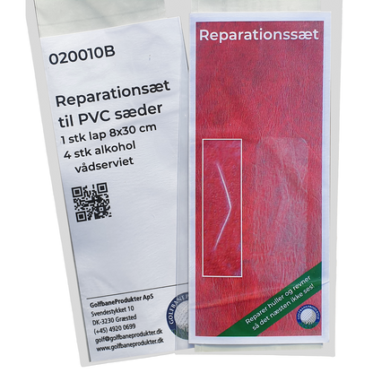 Reparations aid kit til PVC materialer
