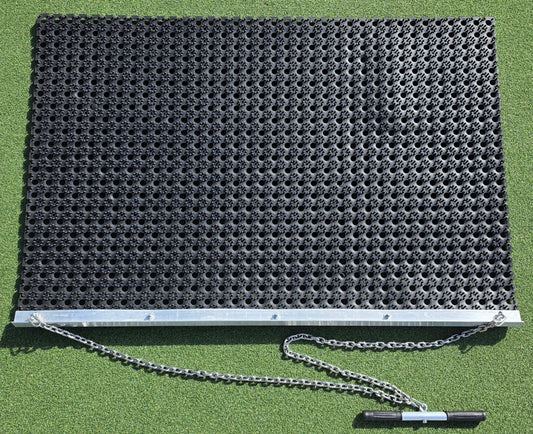 Gummi slæbenet, 1,5 x 1 m