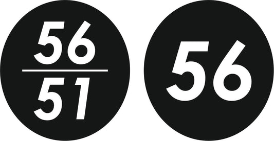 Klistermærke 11 cm til hektrometersystem