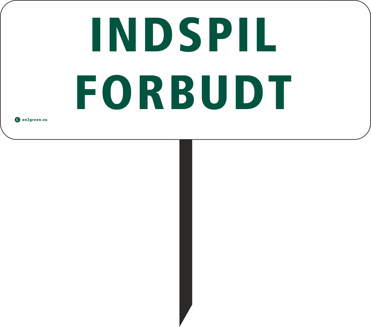 Golfskilt art 30, INDSPIL FOR-