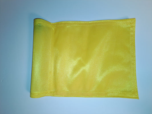 Puttinggreenflag, gult, 200 gram flagdug
