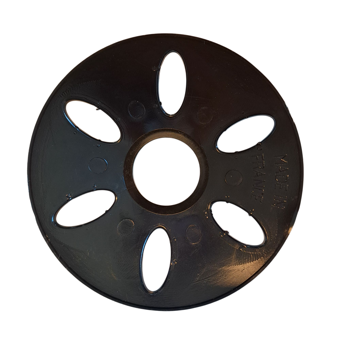 Cup saver i sort, som kører let på flagstangen