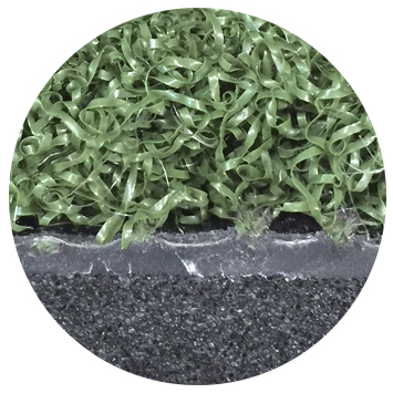 Tee-Up udslagsmåtte, 8-kantet, 150x150 cm