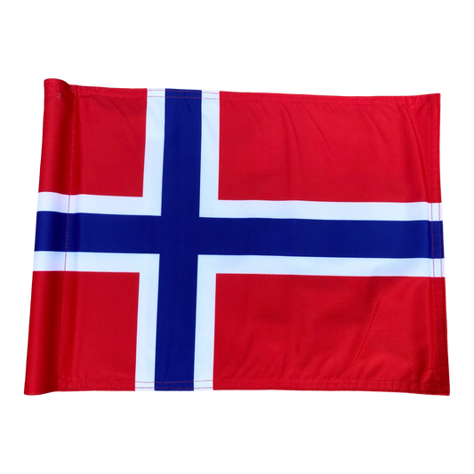 Golfflag Norge, 200 gram flagdug