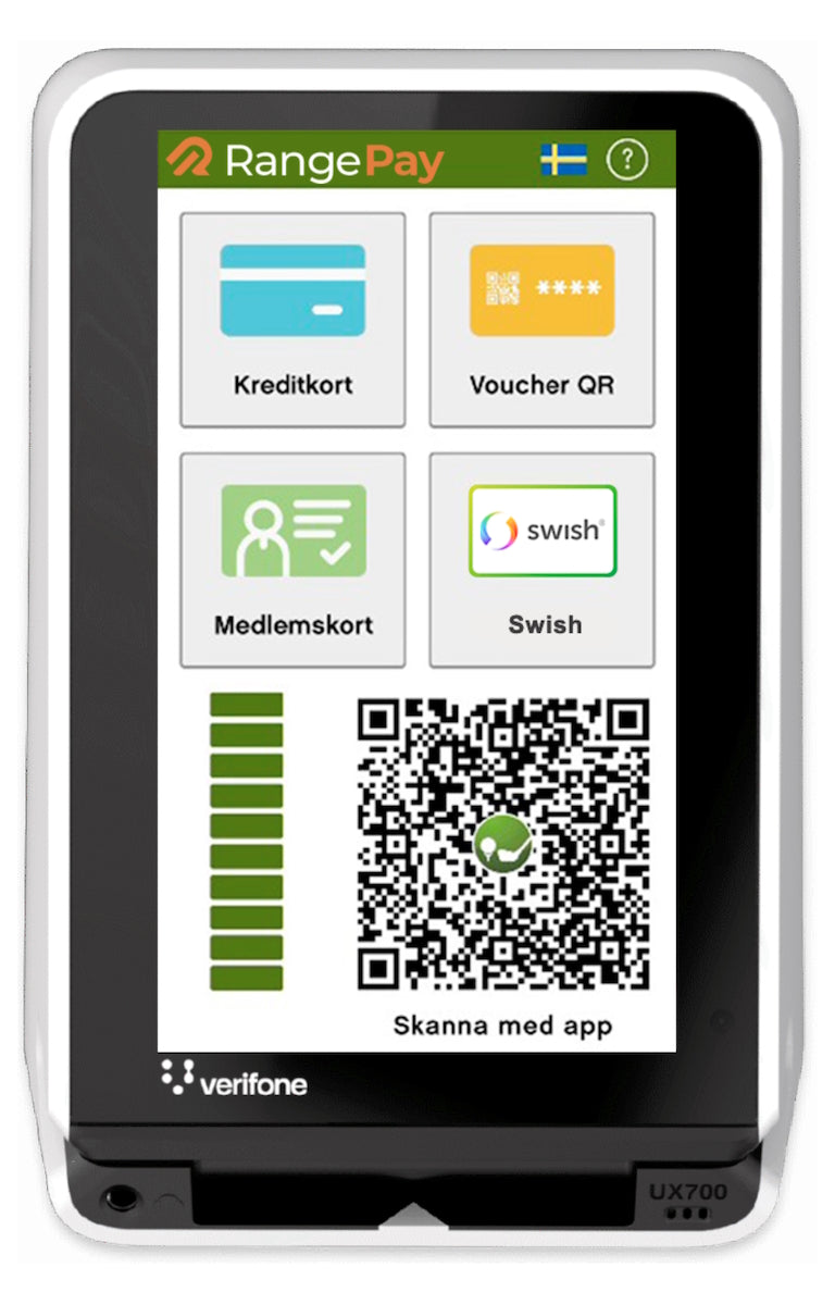 RangePay - Betalingssystem for ballautomat