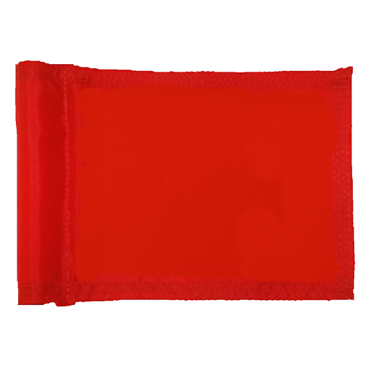 Markeringsflag rød i nylon til tornament stænger