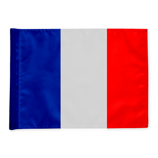 Golfflag Frankrig / Tricolore, 200 gram flagdug
