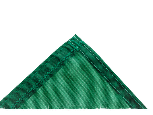 Golfflag, grøn, nylon flagdug