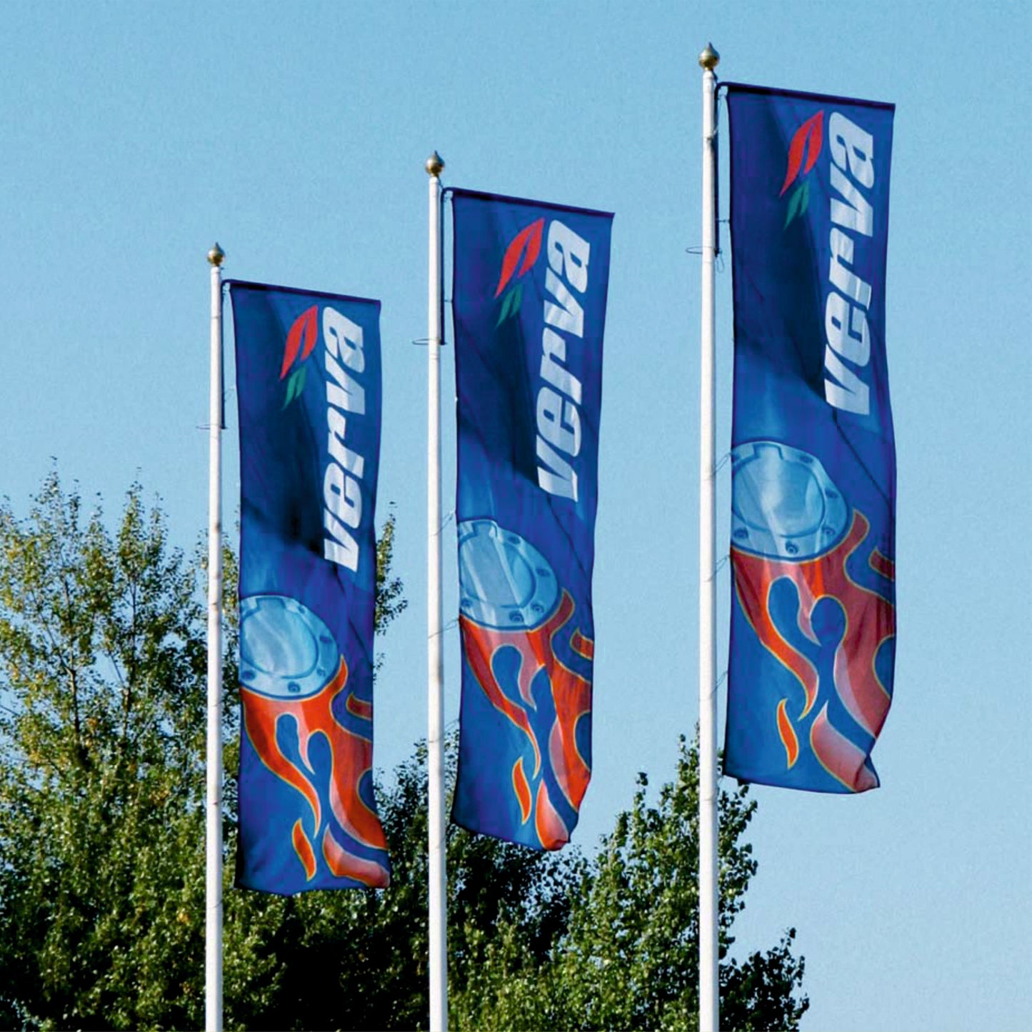 Klubflag 320x245cm 115g, højkant