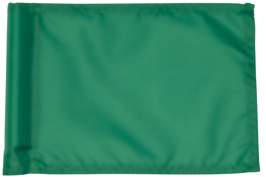 Golfflag, grøn, nylon flagdug
