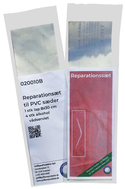 Reparations aid kit til PVC materialer