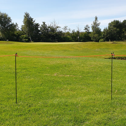 Stolpe GBP single til afspærringskæde/-reb