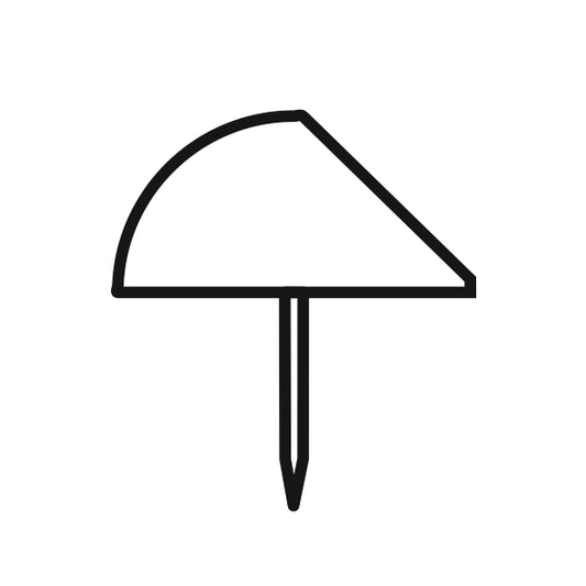 Personalized Tee Marker Globe Half