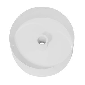 8" (20.3 cm) Diameter Plastic Cup-White