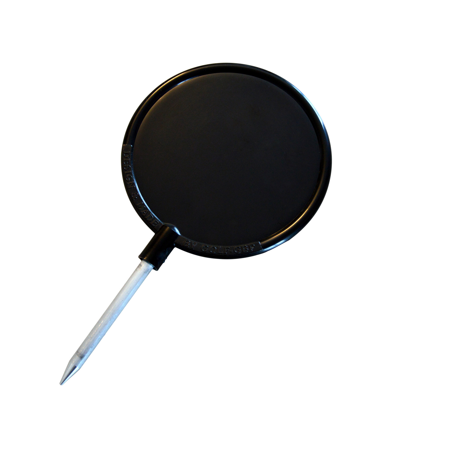 Tee Markering Rund, Ø 12 cm, Sort